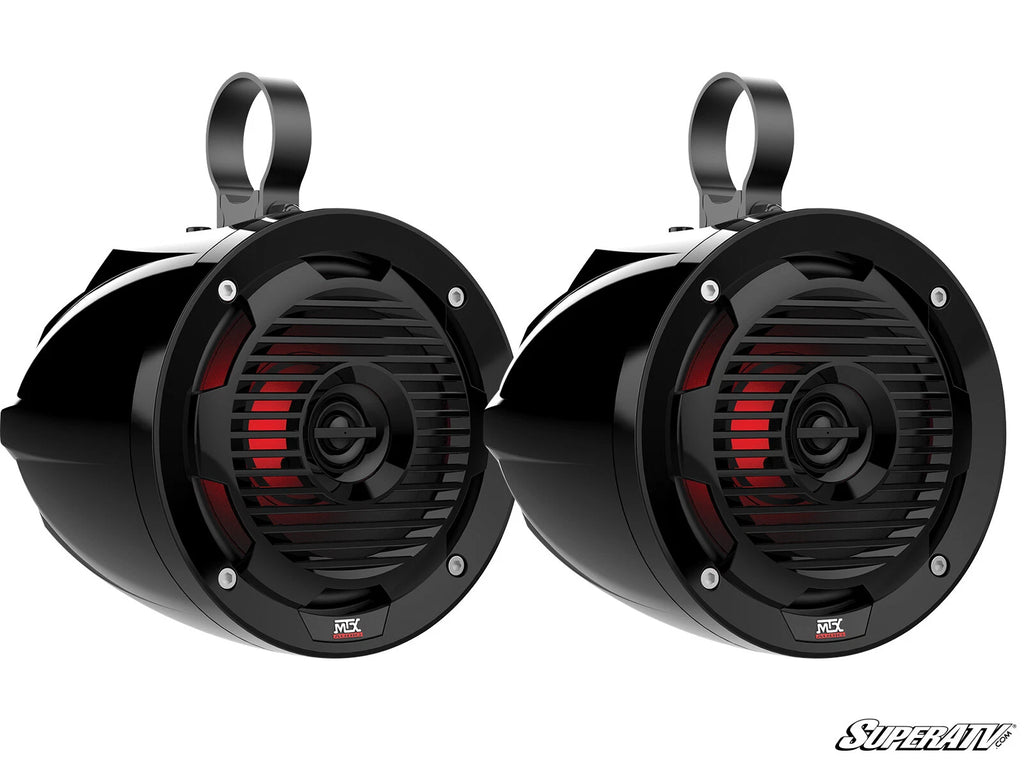 MTX MUD65PL Speakers with LED Lights for UTV (2015–2023)
