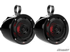 MTX MUD65PL Speakers with LED Lights for UTV (2015–2023)