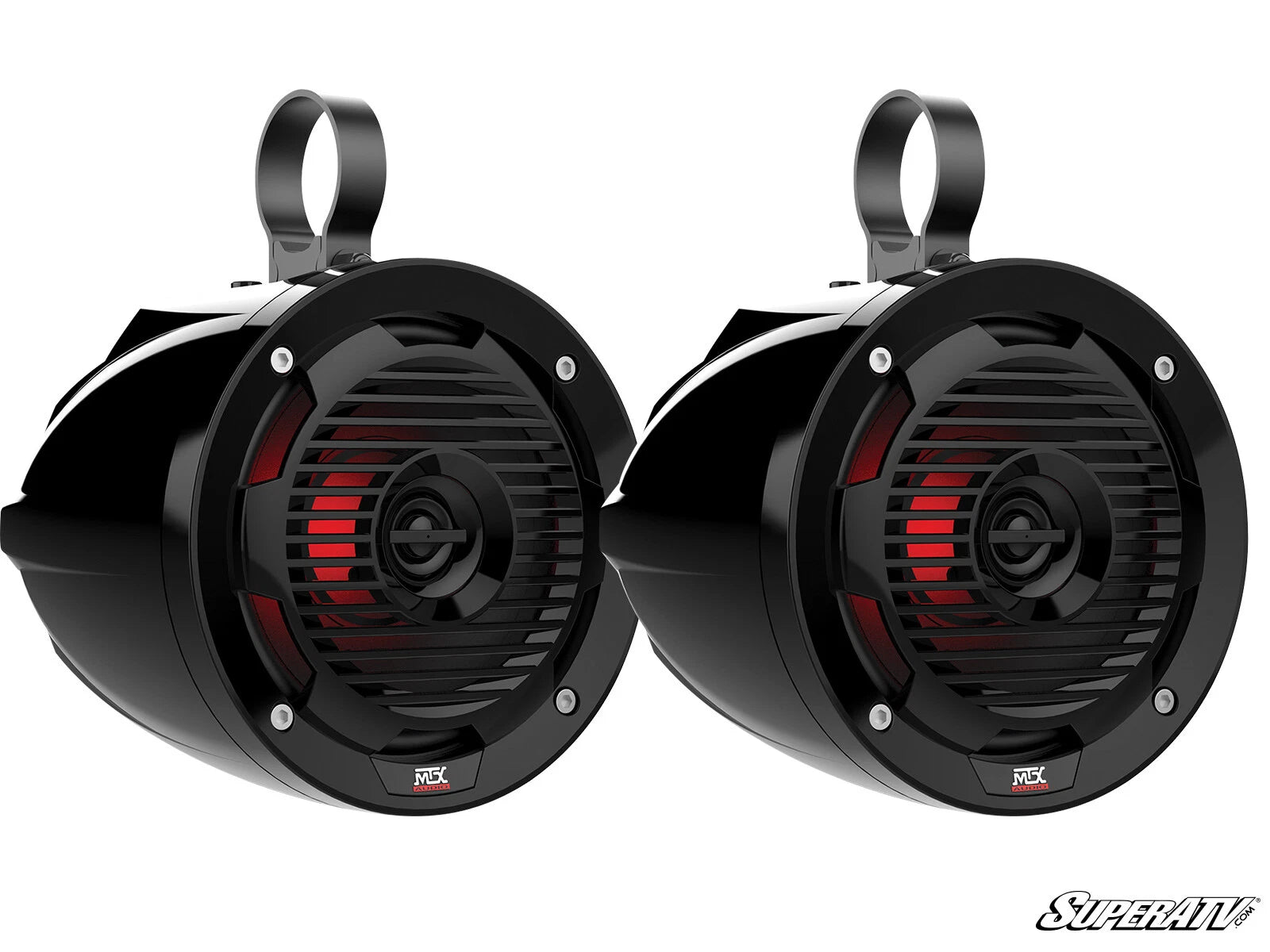 MTX MUD65PL Speakers with LED Lights for UTV (2015–2023)