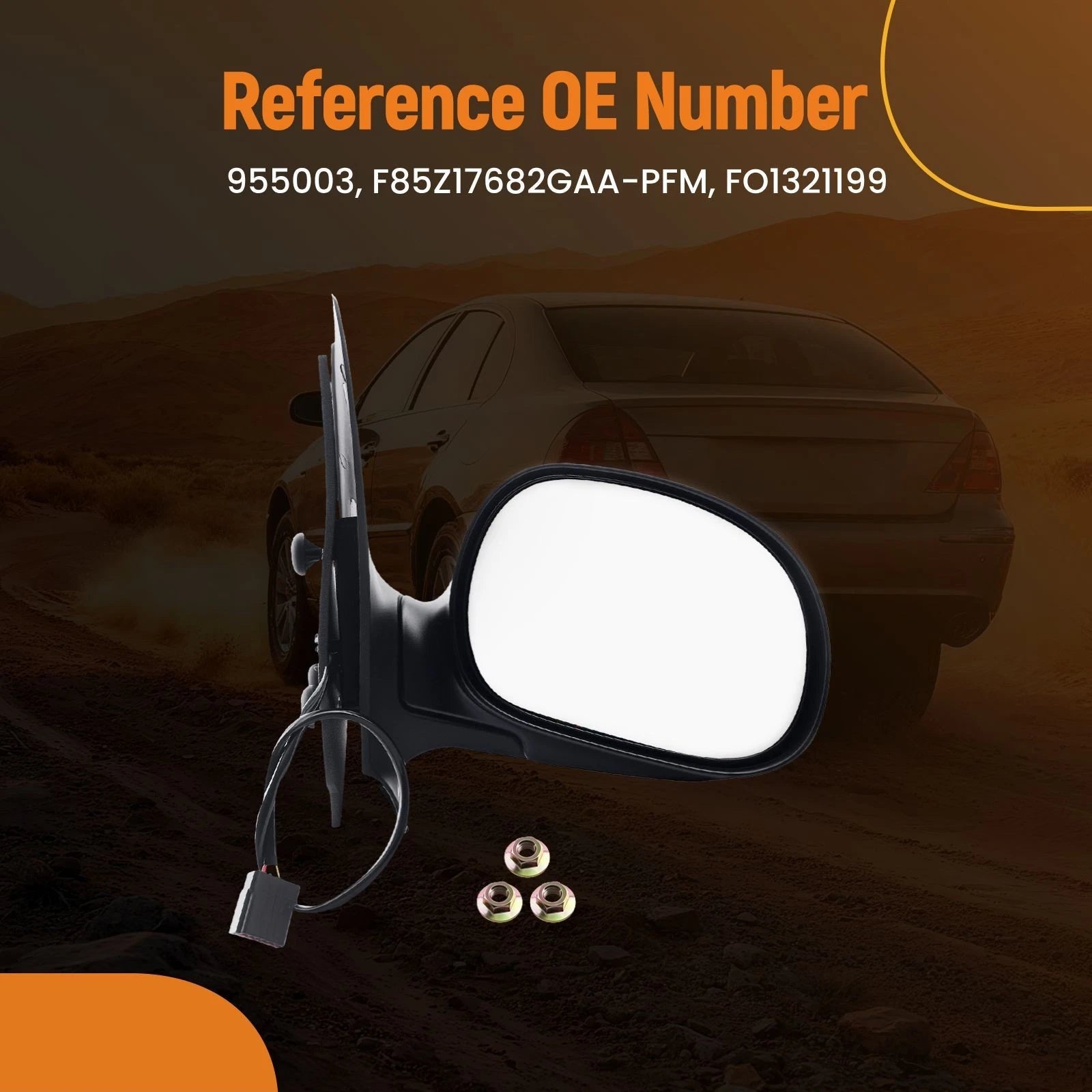 Power Passenger Mirror for Ford Expedition (1998-2002)