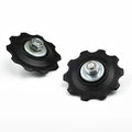 Pair Rear Derailleur Guide Wheels for Bike Bicycle 6-7 Speed