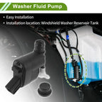 Windshield Washer Pump w/Grommet for Genesis GV70 (2022-2023)