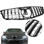 Chrome GTR Style Front Grille for Mercedes Benz W204 C250 C300 C350