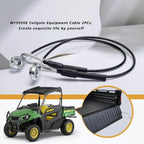 2Pcs Tailgate Cables for HPX615E HPX815E XUV865R XUV825E (M159508)
