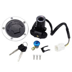 Ignition Switch Gas Cap Seat Lock & 2 Keys for Kawasaki Ninja ZX-6R (2000–2002)
