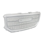 ABS Plastic Silver Front Upper Grille for GMC Sierra 1500 (2016–2018)