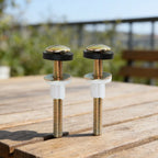 Toilet Seat Screws Kit for Quick Installation (74mm)
