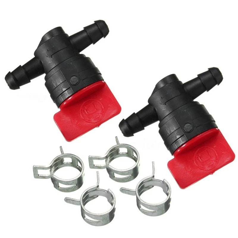 2X In-Line Straight Fuel Gas Shut-Off Valves for Small Engines (Replace)