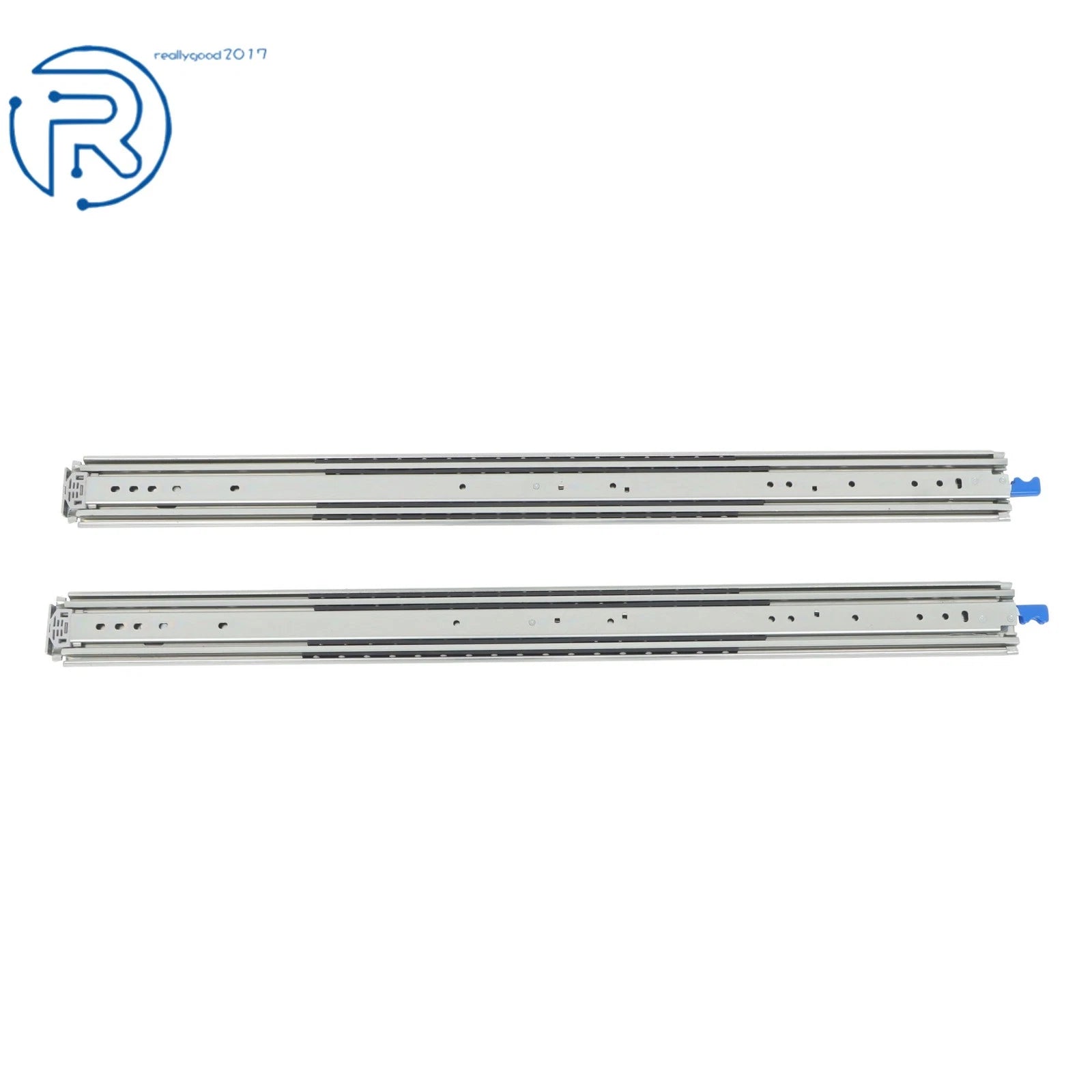 1 Pair Heavy Duty Drawer Slides for Universal Applications (38 Inch)