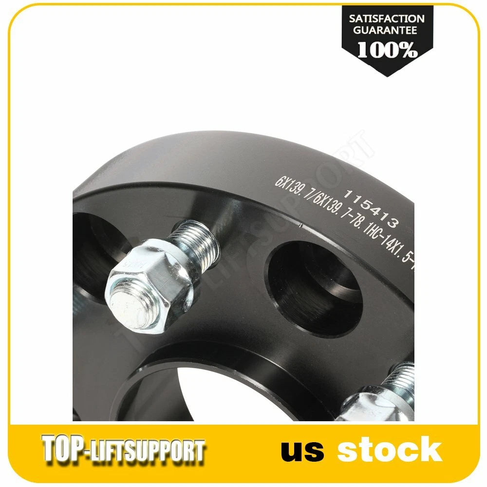 2X 1.25" Wheel Spacers for Chevy Silverado 1500, GMC Sierra