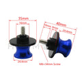 6mm CNC Swingarm Stand Spools Slider for Yamaha Aprilia Triumph (Universal)