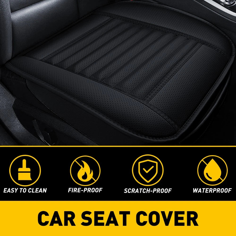 Set of 2 Leather Car Seat Covers for Universal Fit (2010–2023)