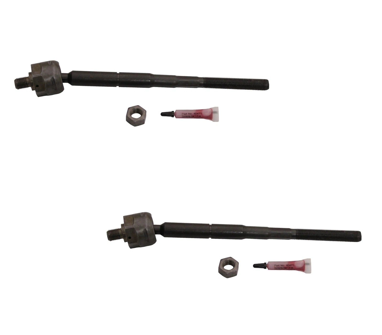 Set of 2 Inner Steering Tie Rod Ends for Ford Flex Taurus Lincoln MKT
