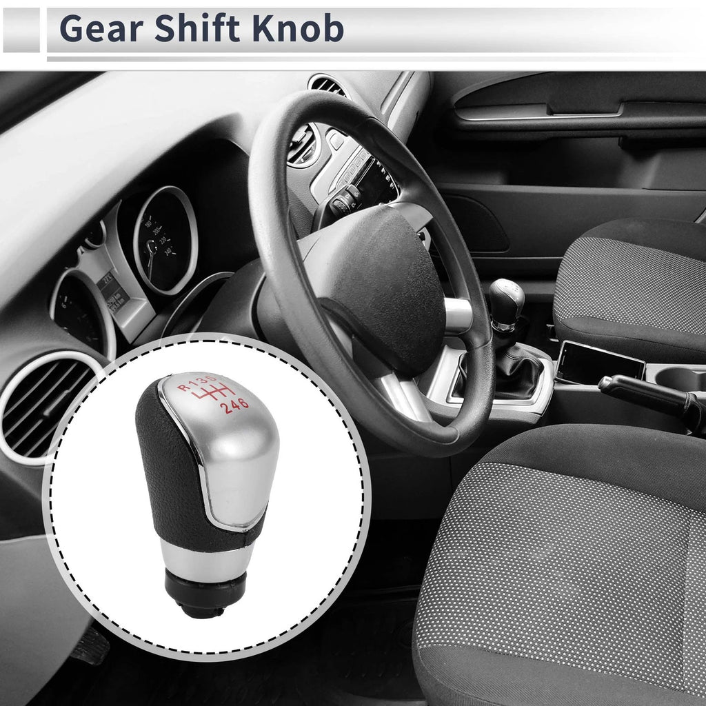 6 Speed Shift Knob for Ford Focus MK2 (2005–2011) Red Black Blue