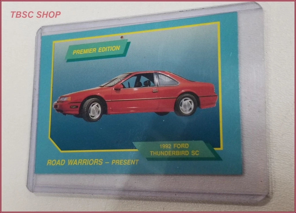 Muscle Car Card for Ford Thunderbird SC (1992)