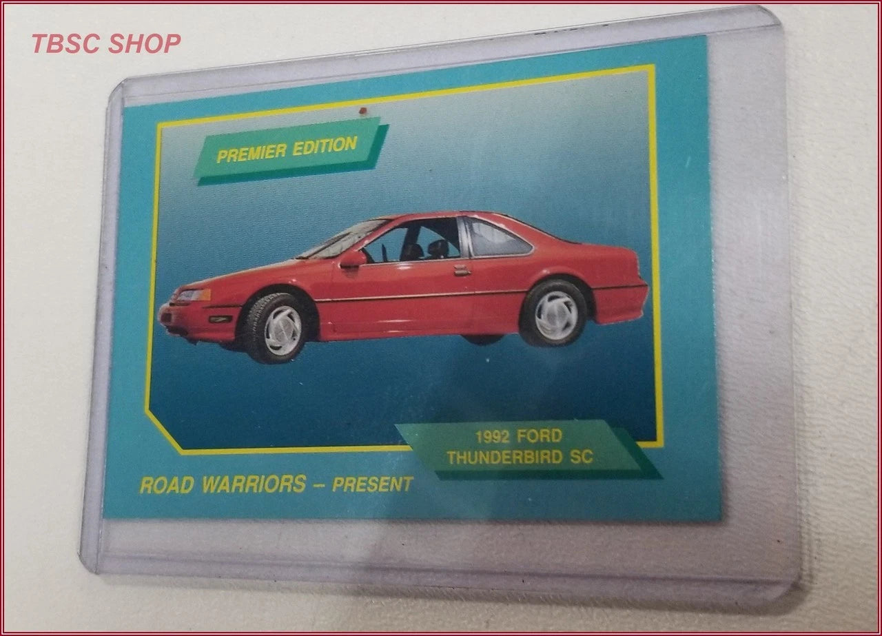 Muscle Car Card for Ford Thunderbird SC (1992)