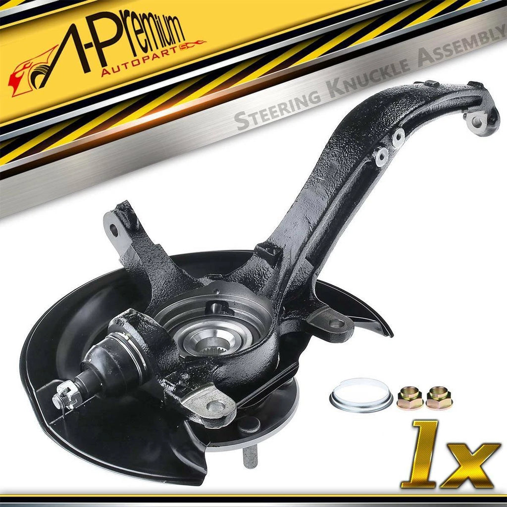 Front Left Steering Knuckle & Hub Bearing for Honda Accord (2003–2007)