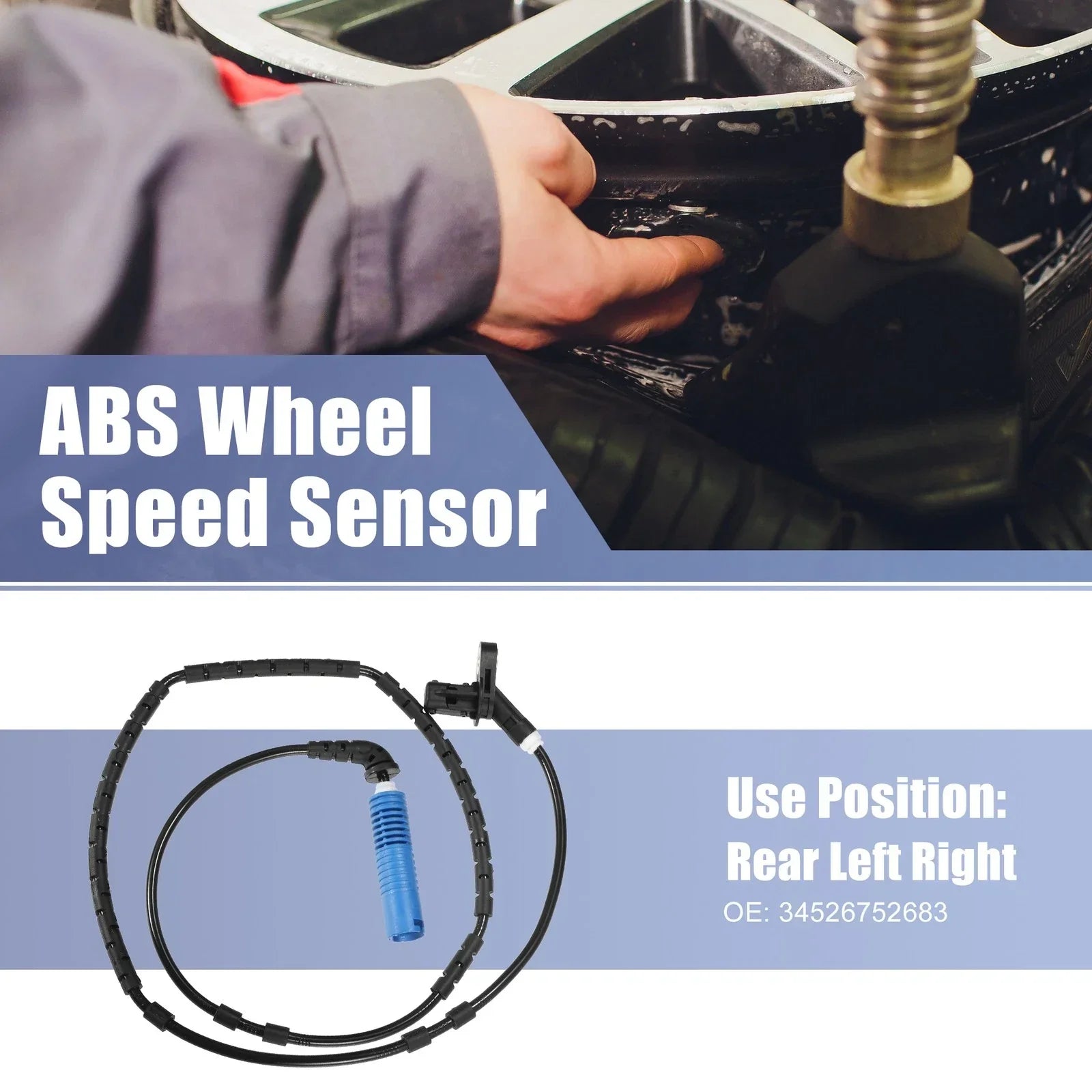 ABS Wheel Speed Sensor for BMW 330i No.34526752683