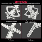 Front Driver Side Manual Window Regulator for Toyota Tacoma (2005–2020)
