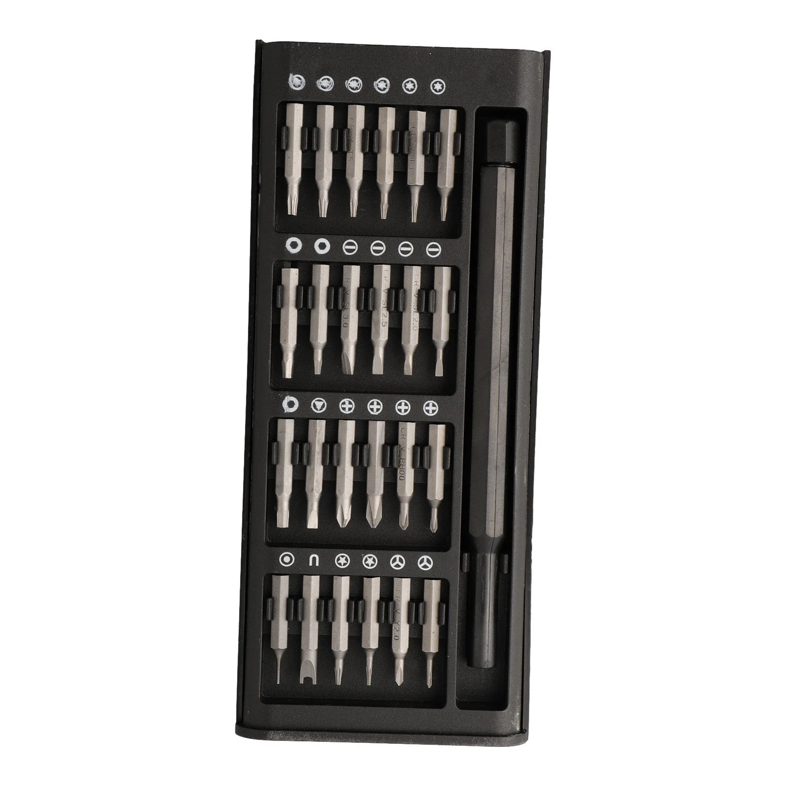 25-in-1 Magnetic Precision Screwdriver Set for CrossTorx Hex Screws
