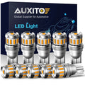 2X T10 LED Parking Light Bulbs 175 2825 168 194 for AUXITO H