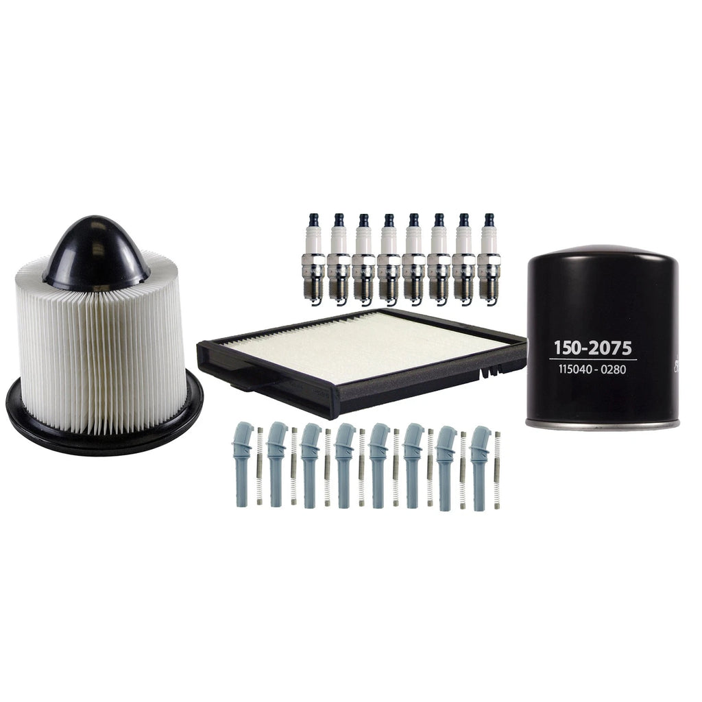 Tune Up Kit with NGK 8 Spark Plugs & Boots for Ford Expedition F-150 F-250