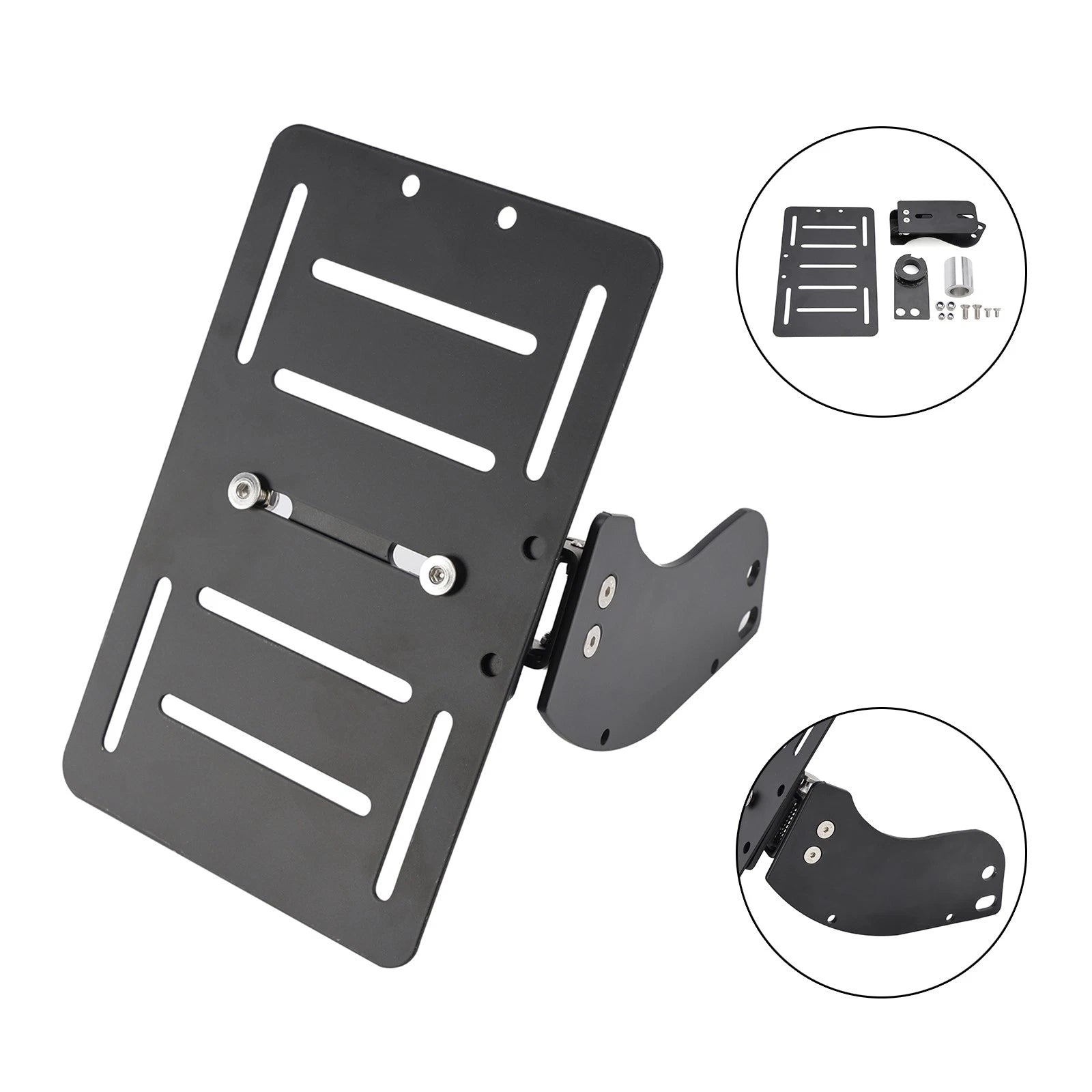 License Plate Holder Frame Bracket for Softail Fat Boy Dyna (2018–2023)