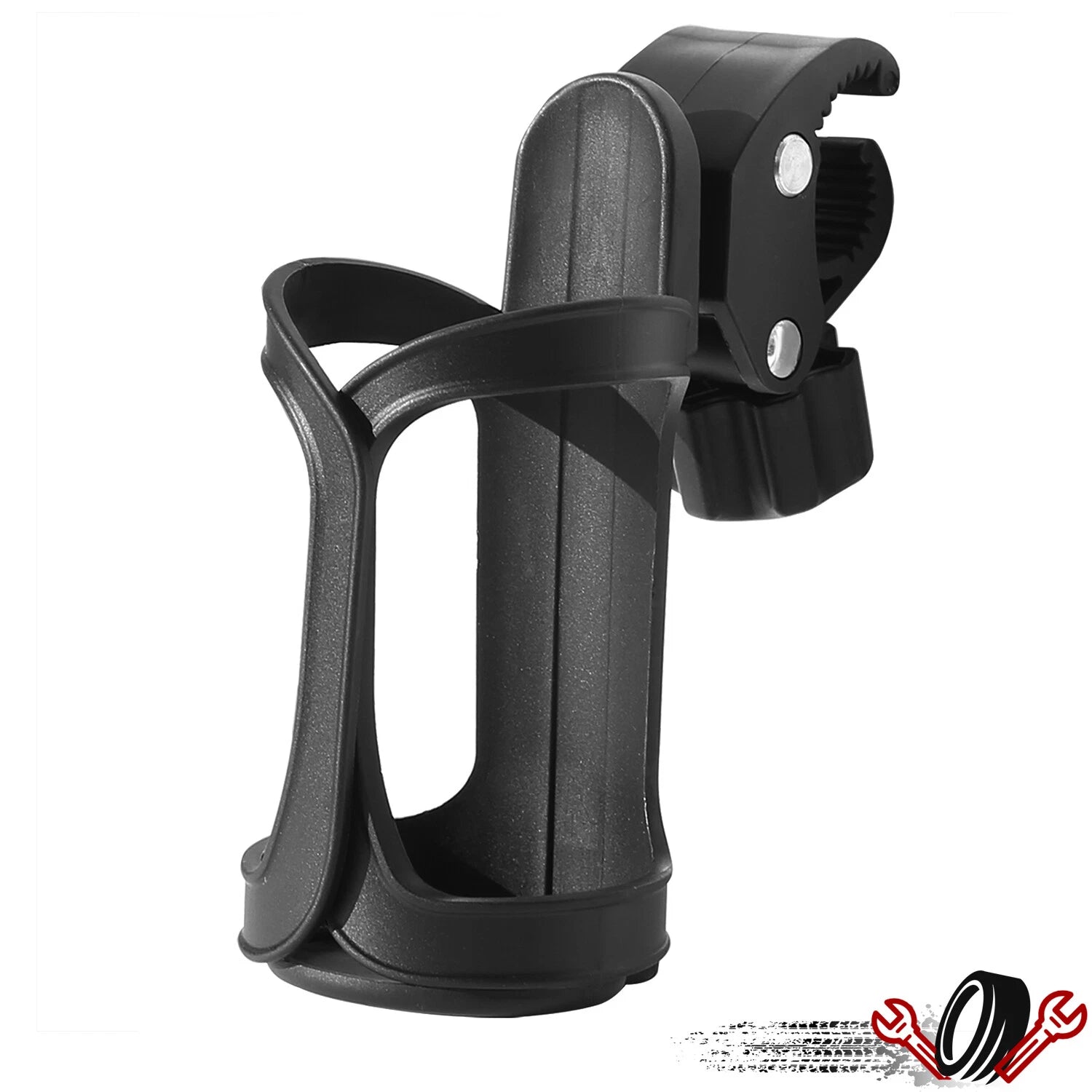 Universal 360° Bike Cup Holder for Wheelchair, Walker, Rollator, Stroller