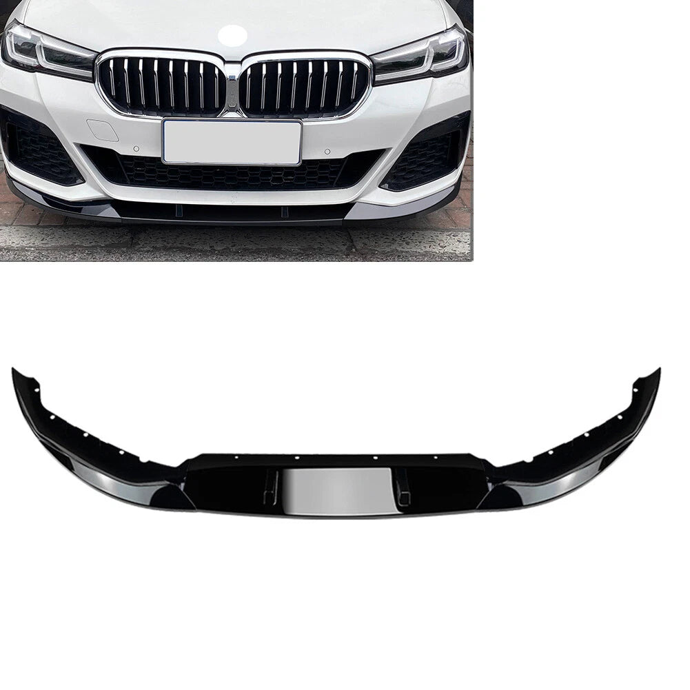 ABS Front Bumper Lip Splitter for BMW 5 Series G30 G31 G38 M Sport (2021–2022)