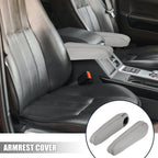 1 Pair Armrest Covers for Toyota Sienna (2011–2017) Leather Gray