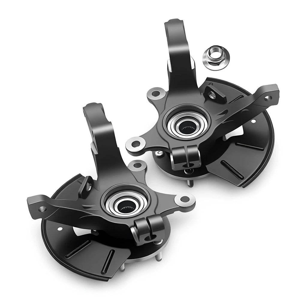 Front Steering Knuckle & Wheel Bearing Hub Assembly Pair for Ford Escape (2005–2012)