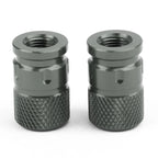 2X CNC GY-Titan Anti-Thief Tire Valve Stem Caps for Car Truck Bike Motorcycle