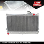 2 Row Core Racing Radiator for Mazda Miata MX5 (1989–1997)