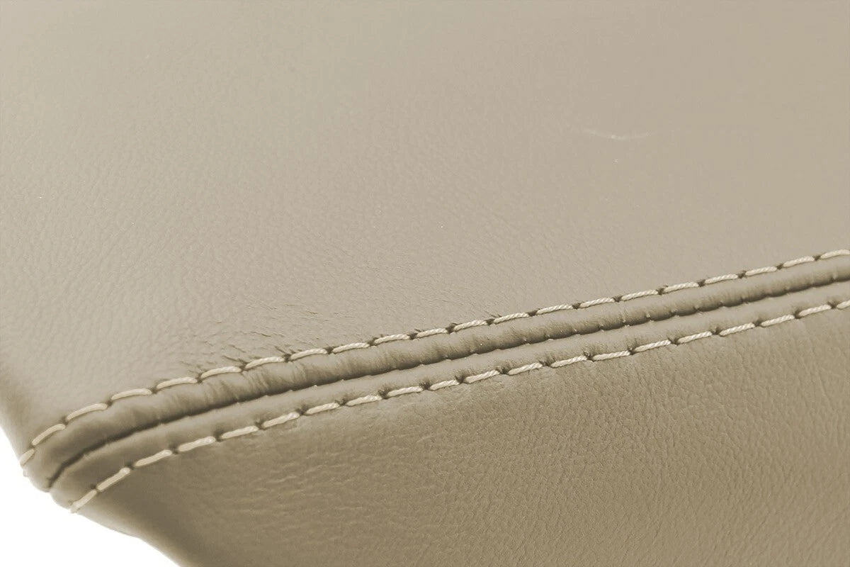 Leather Console Lid Armrest Cover for Ford Explorer (2011–2019) Beige