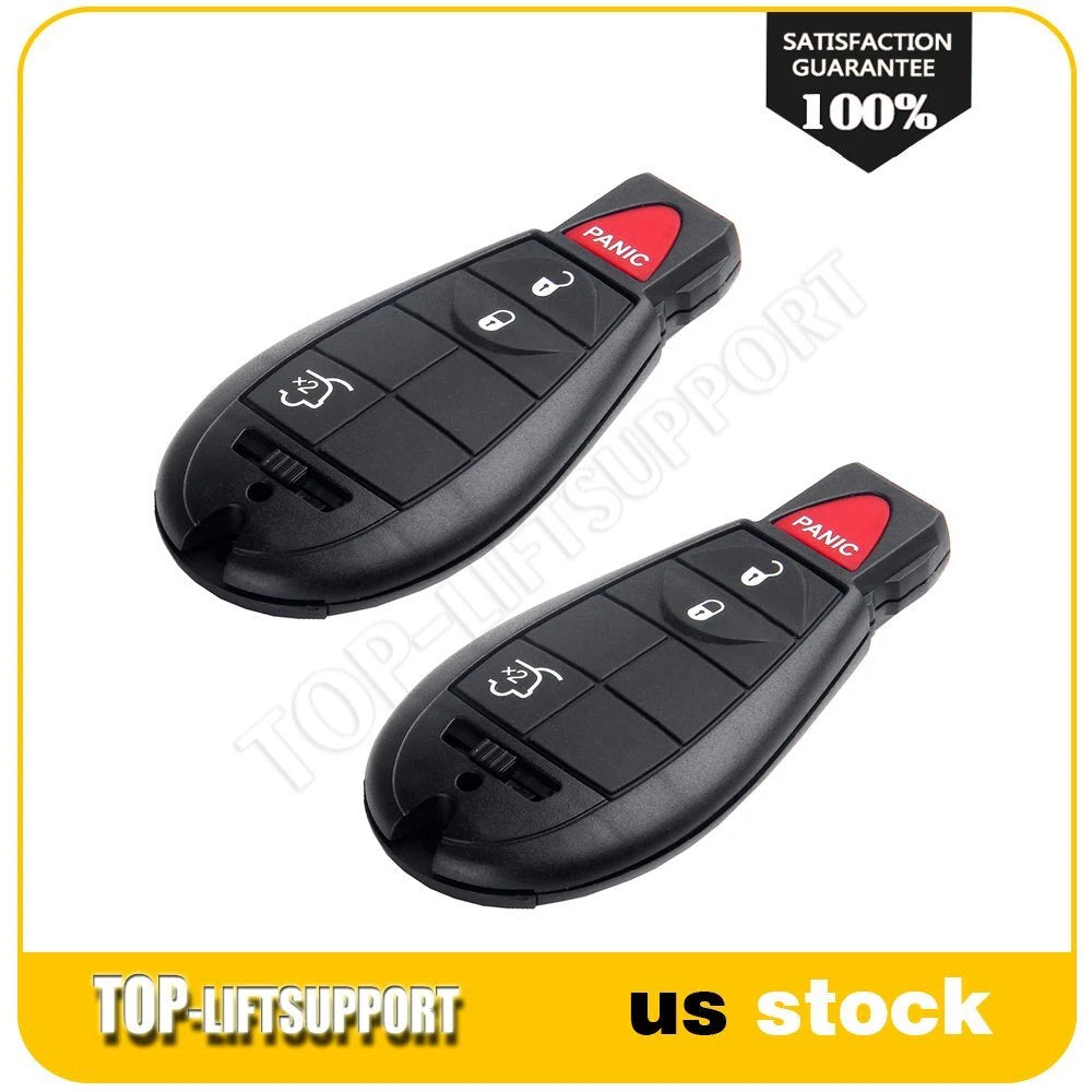 2 Smart Remote Key Fob for Jeep Grand Cherokee Commander (2008–2010)