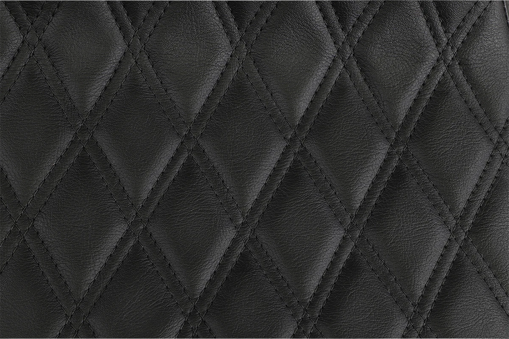 Extended Reach Predator III Seat for Harley Davidson (2000–2023) - Black, Double Diamond