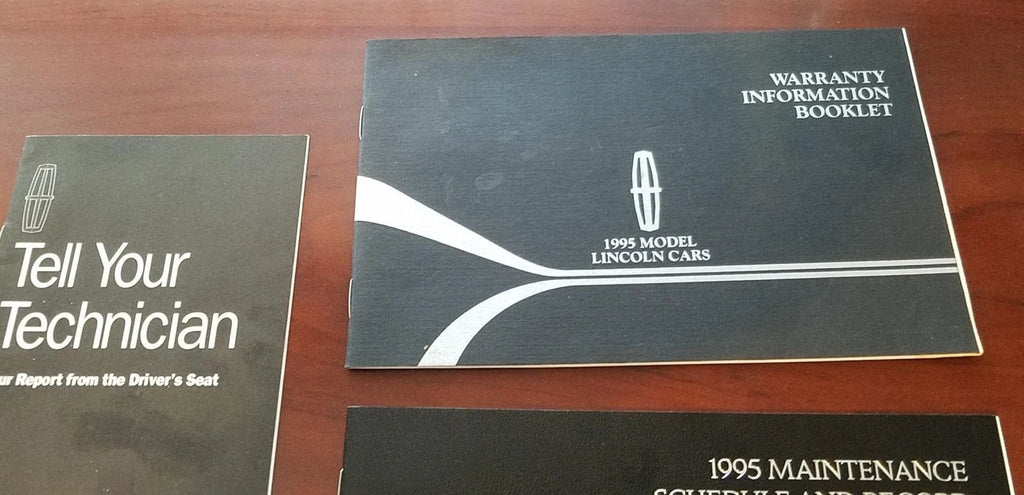 Owners Manual Inserts Collection for Lincoln Mark VIII (1995)