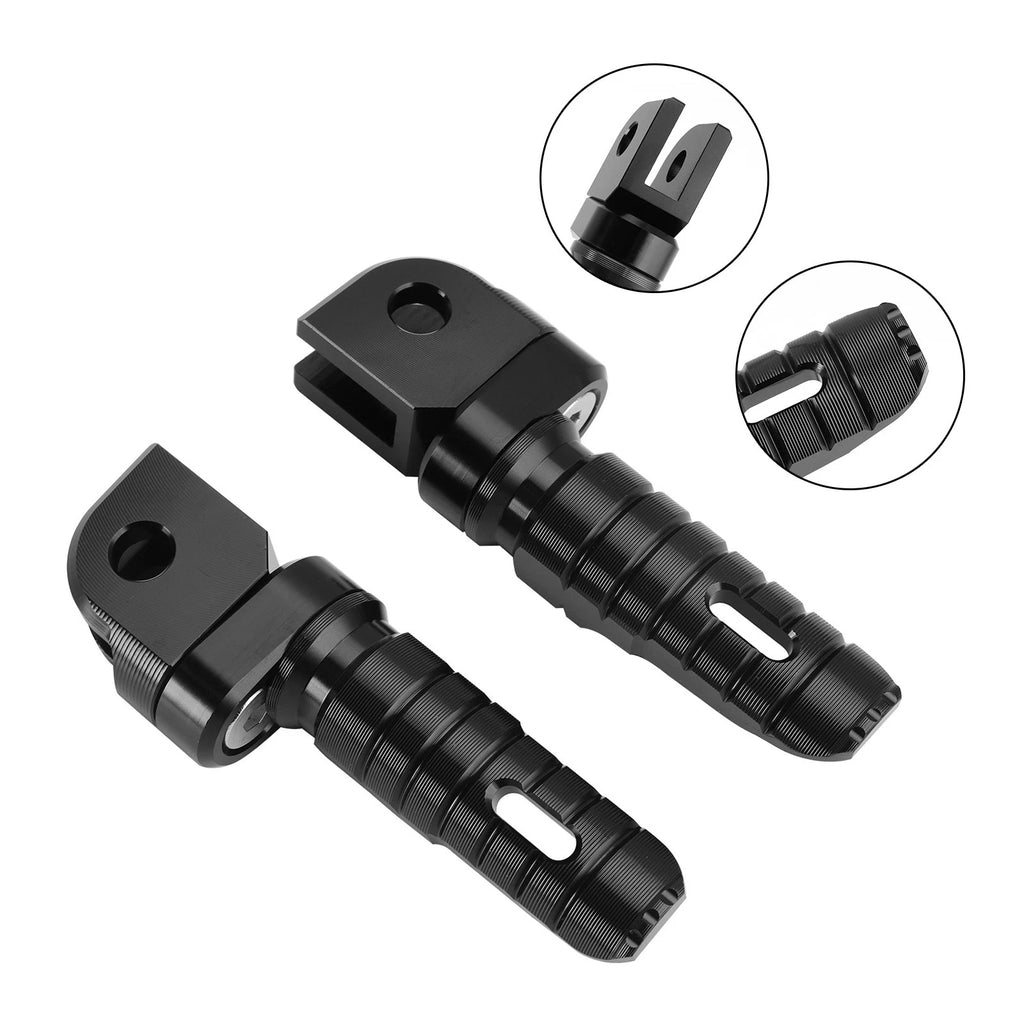 Front Footrests Foot Pegs for Kawasaki ZX-4R ZX-4RR (2024–2025) Ninja 400 (2018–2024)