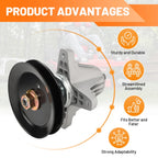 Mower Spindle for Cub Cadet Troy-Bilt MTD Ryobi (618-06980, 918-06980, 285-707)