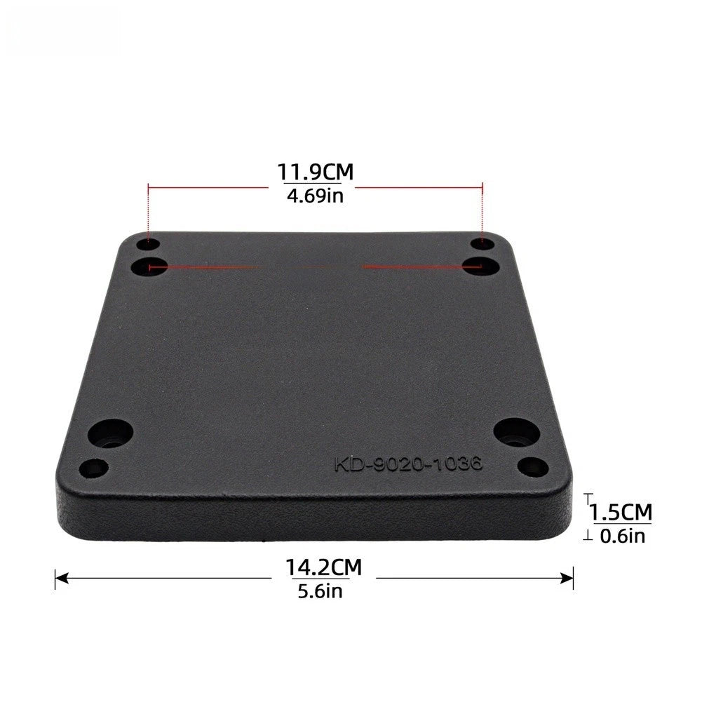 Reinforced Nylon Downrigger Mounting Plate for Compatible Models (1026, 2606, 2612)