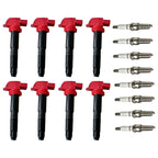 Set of 8 Ignition Coils & Spark Plugs for Porsche Panamera (2014–2018)