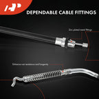 2X Rear Parking Brake Cable for Ford F-250 F-350 Super Duty (2000–2004)