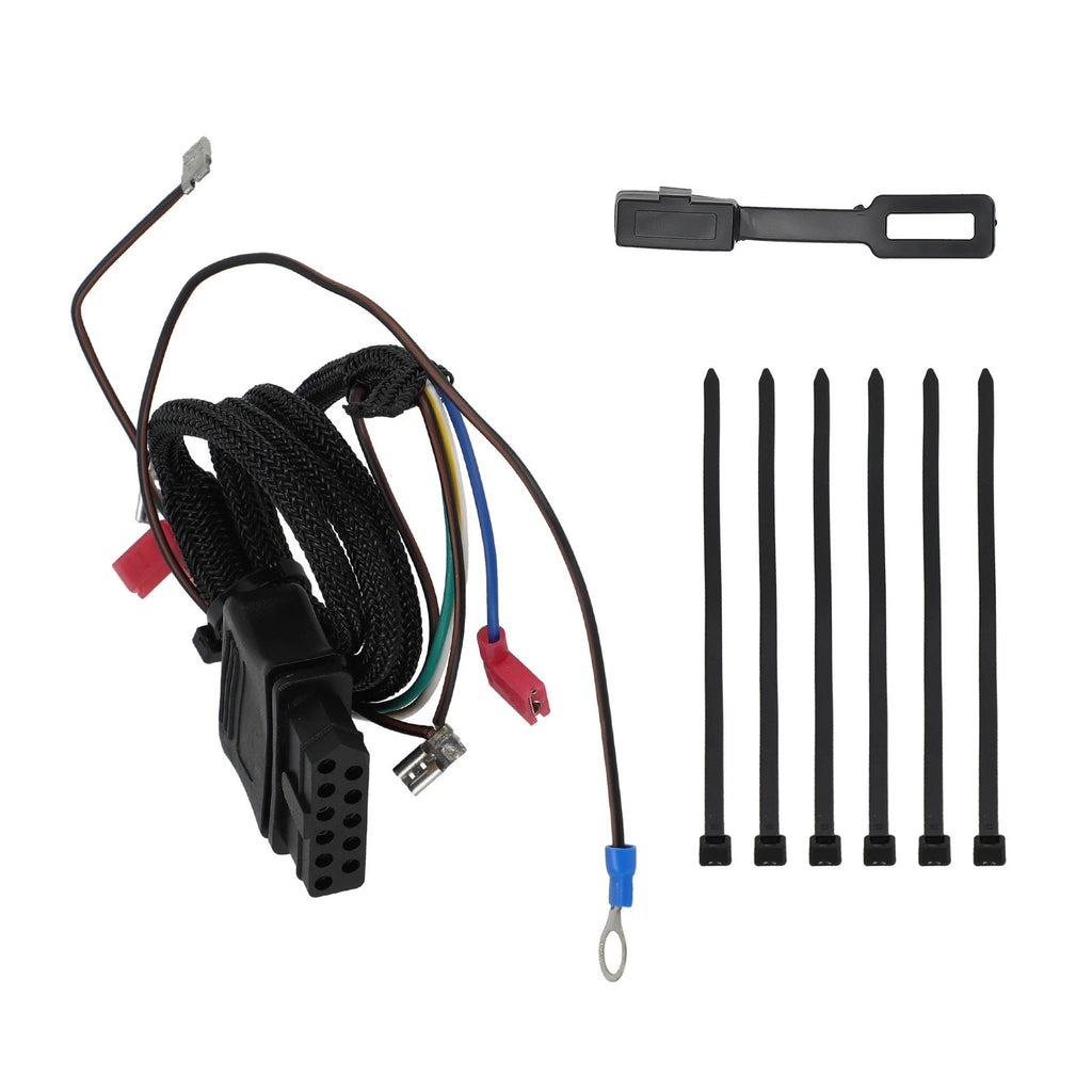 Side Control Wiring Harness for Western Fisher Snow Plow (3-Plug, 26359, 412405)