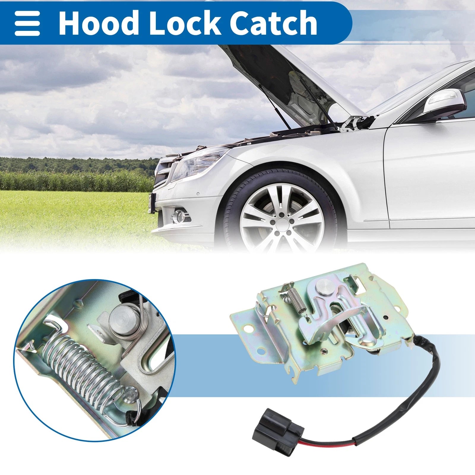 Hood Latch Assembly for Mitsubishi Outlander (2007–2012) No. 5908A109