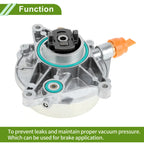 Brake Vacuum Pump for Porsche Cayenne 4.8L (2003-2010)