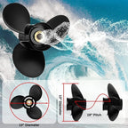 13 x 19 Boat Propeller for Mercury Engine 40-140HP (OEM 48-77346A45, RH)