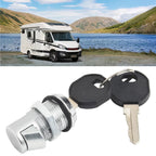 Zinc Alloy Chrome Plated Elevator Lock for Marine Applications