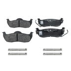 Set of 4 Semi-Metallic Brake Pads for Nissan Titan (2004–2007)