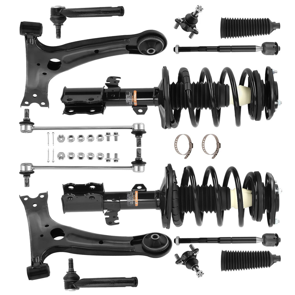 Front Struts Coil Spring w/ Control Arms for Toyota Corolla (2003–2008)