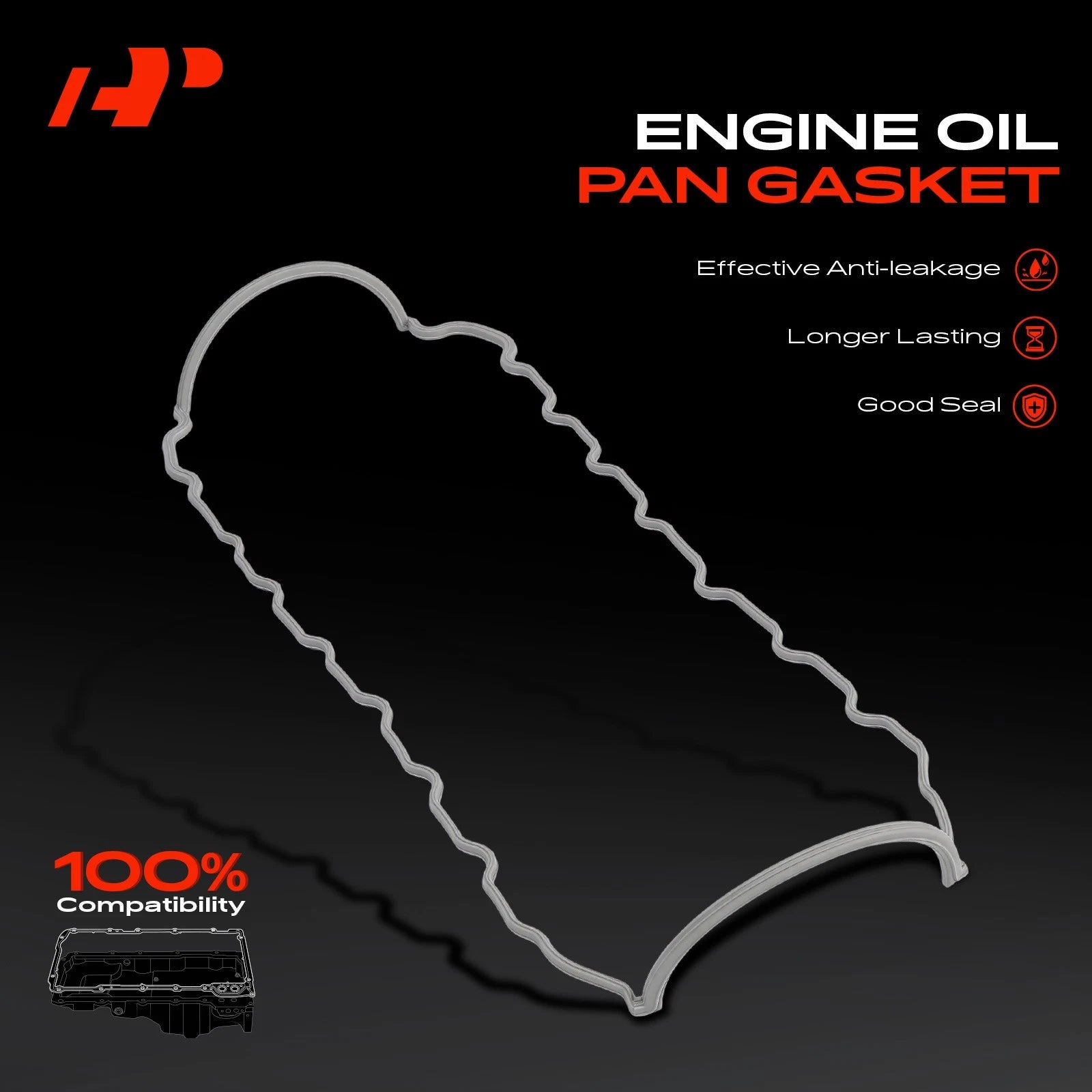 Engine Oil Pan Gasket for Ford Ranger Mazda B2500 (1998–2009)